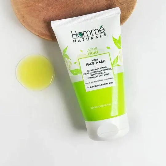 Acne Fight Neem Face Wash Hammé Naturals