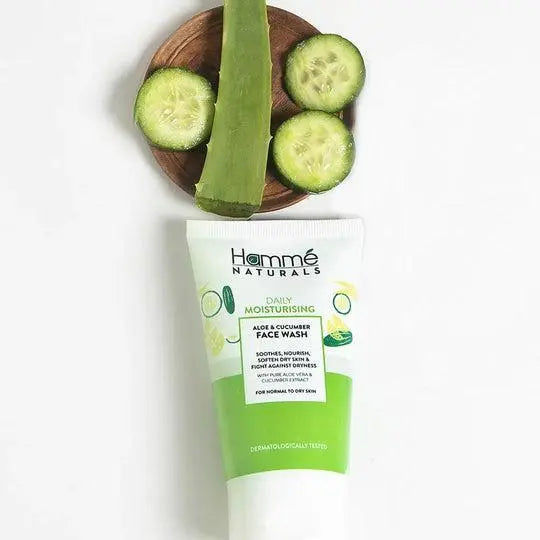 Daily Moisturizing Aloe & Cucumber Face Wash Hammé Naturals