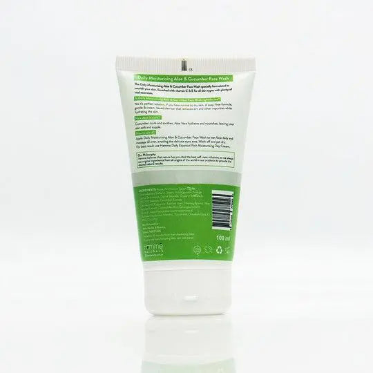 Daily Moisturizing Aloe & Cucumber Face Wash Hammé Naturals