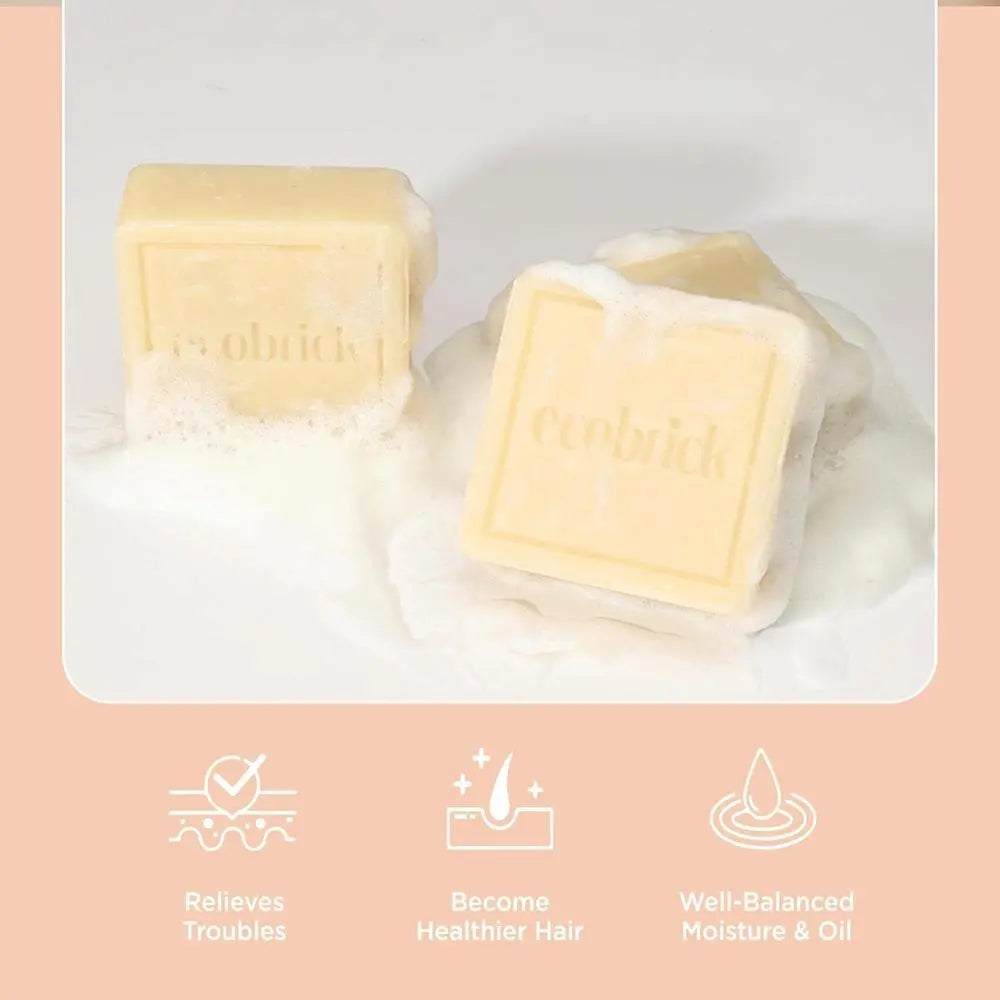 ECOBRICK Mild Acidic Shampoo Bar - Scalp Care Eco Brick