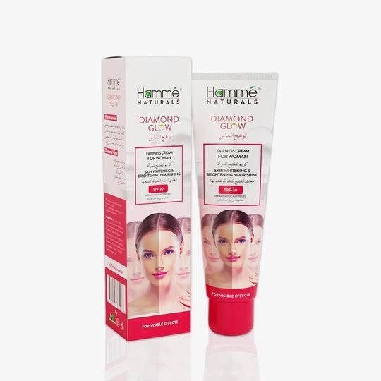 Diamond Glow Fairness Cream For Women - 50g - Genmarty