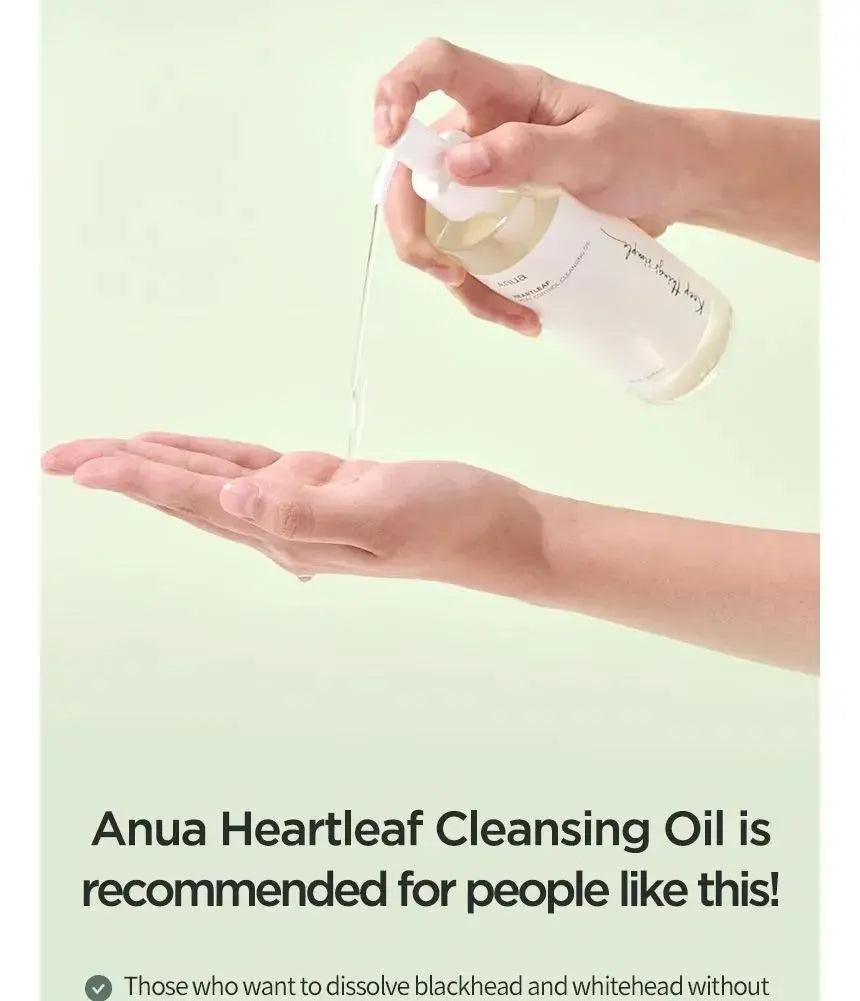 Anua Heartleaf Pore Control Cleansing Oil 200ml - Genmarty