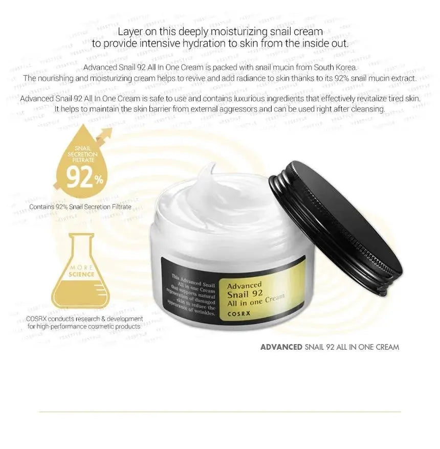 Advance Snail 92 All in One Cream 100g Cosrx