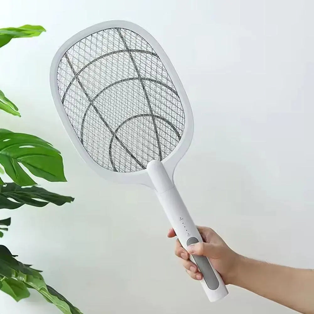 Electric Shock Folding Electric Mosquito Swatter None