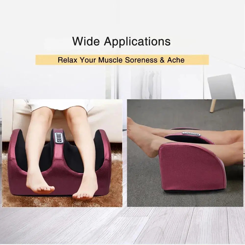 Electric Foot Massager Heating Therapy Hot Compression None