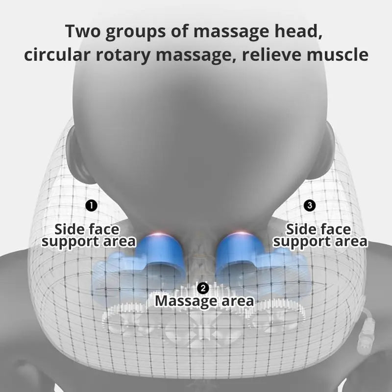 U Shaped Massage Pillow None