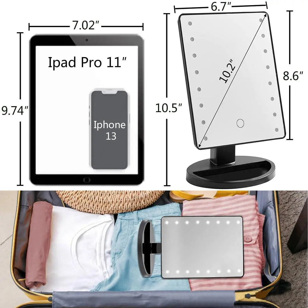 LED Magnifying Mirror - Beauty None