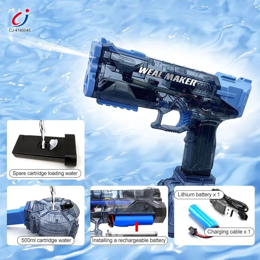 Shooting Toy Fashion Electric Water Gun Weal Maker