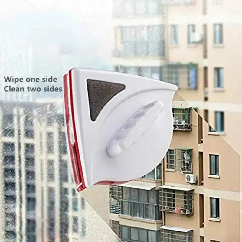 Double Sided Magnetic Window Glass Cleaner None