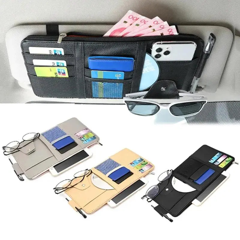 Car Sunvisor Organizer None