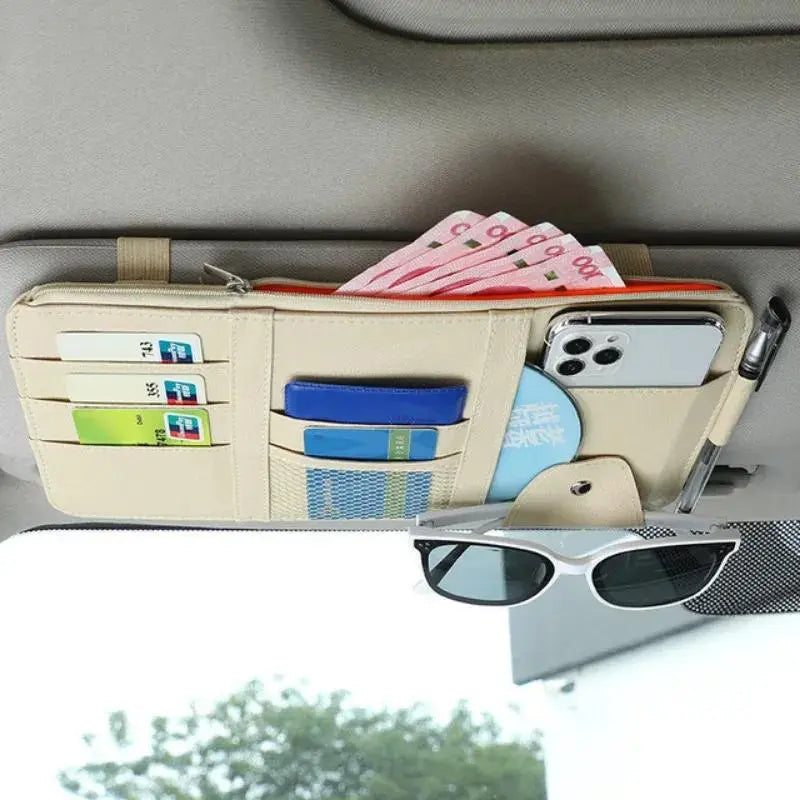 Car Sunvisor Organizer None