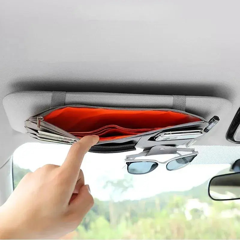 Car Sunvisor Organizer None