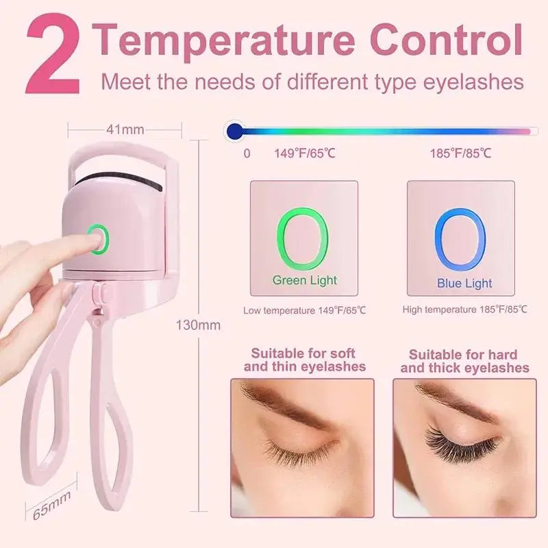 Heated Eyelashes Curler None