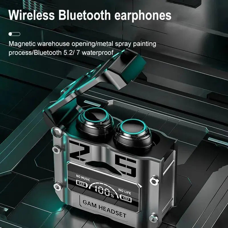 M25 Wireless Earphones Cool Mechanical Bluetooth Headset Original