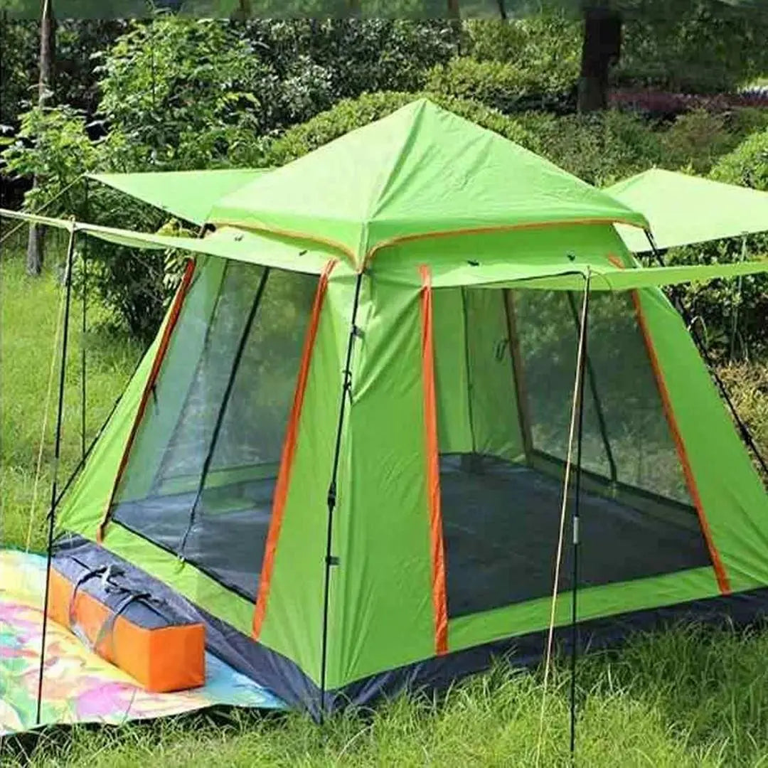 Large Camping Tent 3 4 Person Weatherproof Family Tent, Ideal for Parties, Picnics, and Outdoor Adve None