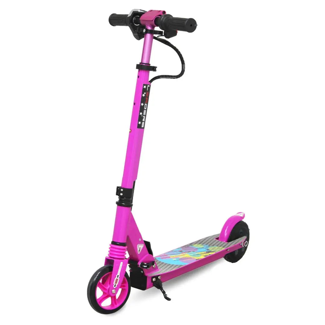 Leaders Kids E-Scooter, 18km/h Max Speed, Load, Quick Charge, Hand Brake Leaders