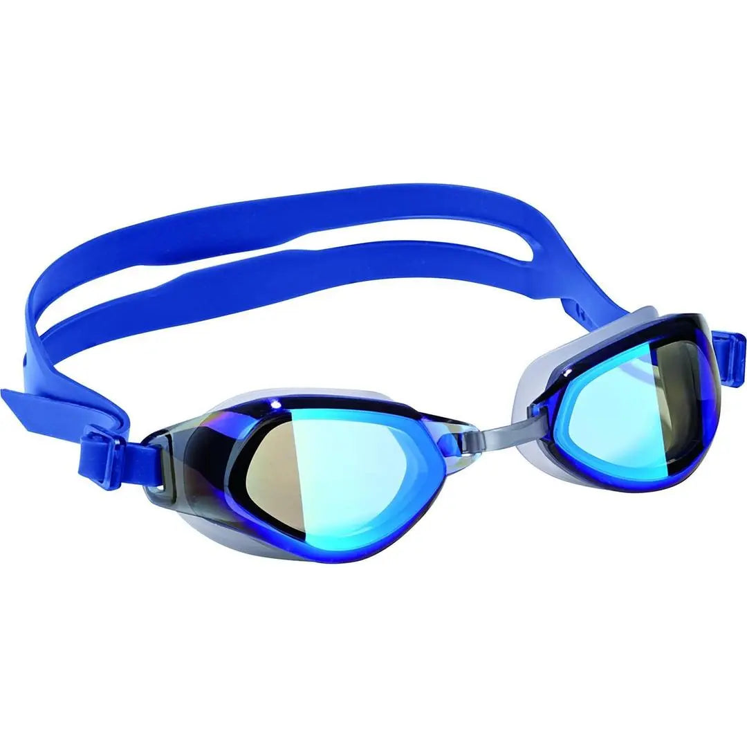 Premium Adult Swim Goggles Anti-Fog and UV Protection Adjustable Leak-Proof Fit Comes In a Convenien None