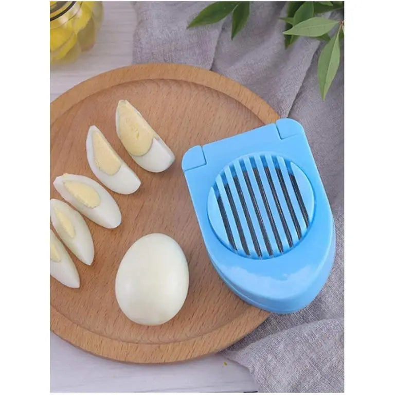 Stainless Steel Egg Slicer For Boiled Eggs - Durable Wire Cutter For Home Use None