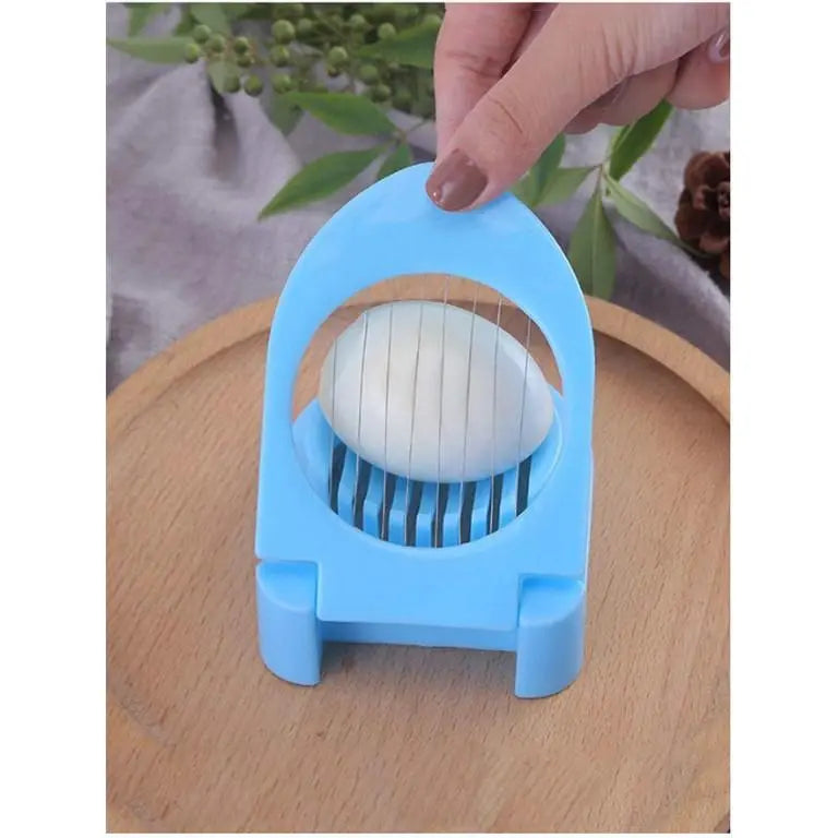 Stainless Steel Egg Slicer For Boiled Eggs - Durable Wire Cutter For Home Use None