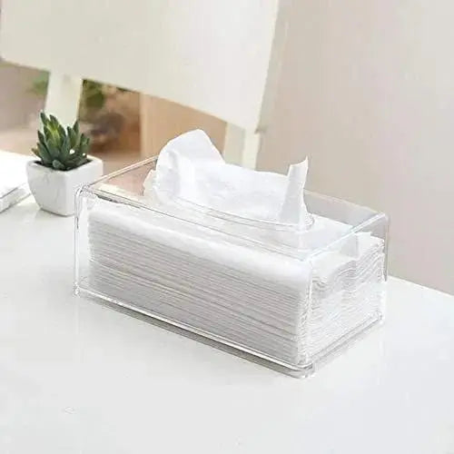 Acrylic Tissue Box None