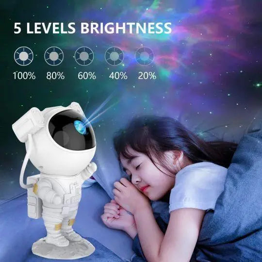 Astronaut Light Projector Nebula Ceiling LED Lamp None