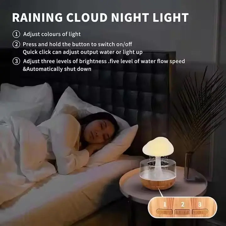 Cloud Rain Humidifier None