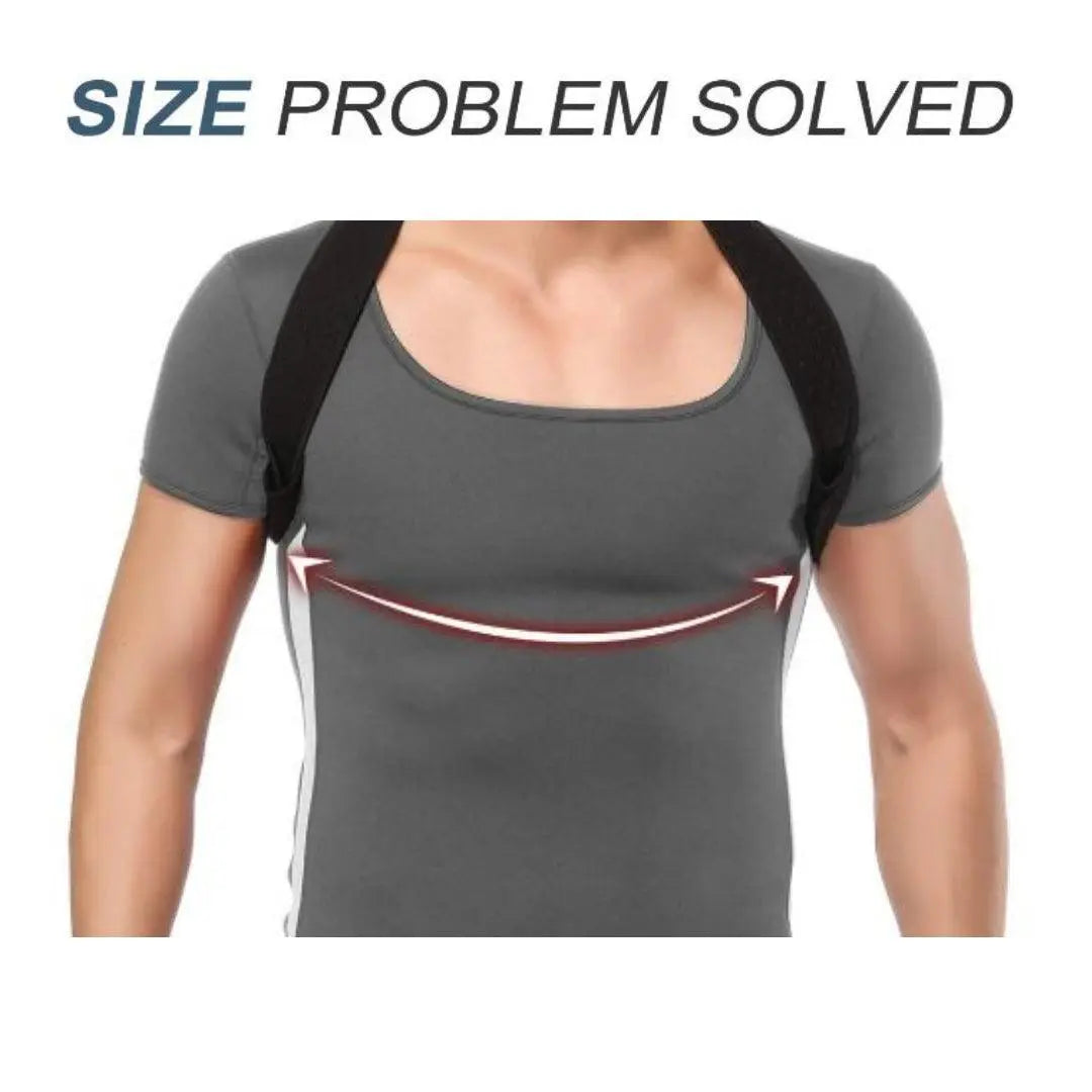 Back, Neck, and Shoulder Support Belt - Posture Corrector None