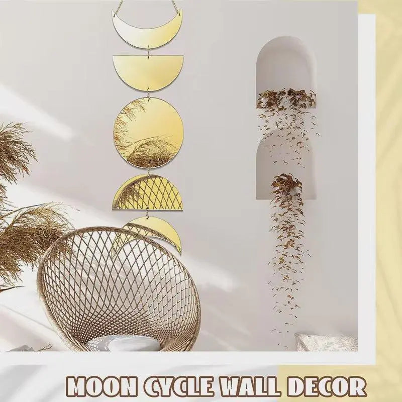 Acrylic Moon Cycle Wall Decor None