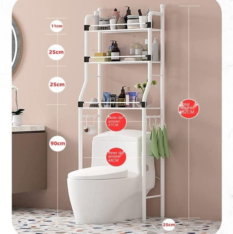 3-Tier Toilet Storage Rack None