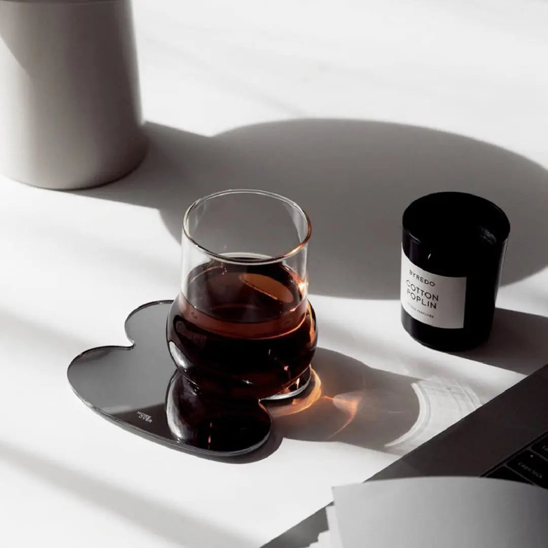 3 Pcs Acrylic Coasters Drink None