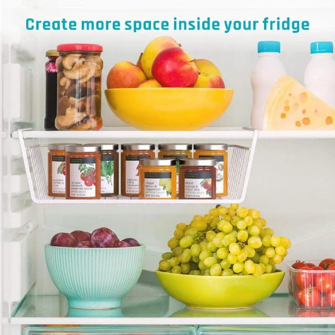 Multifunctional Under-Shelf Storage for High Cabinets None