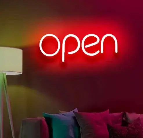 Open Neon Sign - Neon Light None