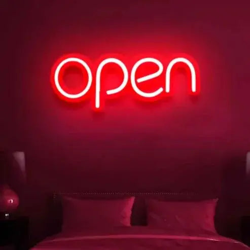 Open Neon Sign - Neon Light None