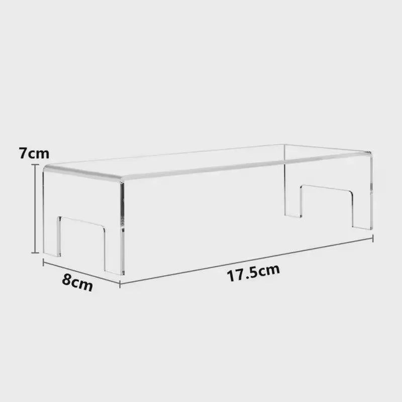 Acrylic Stool Stand 2-Layer None