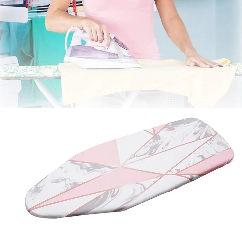 Lightweight Height Adjustable Ironing Board with Steam Iron Rest None