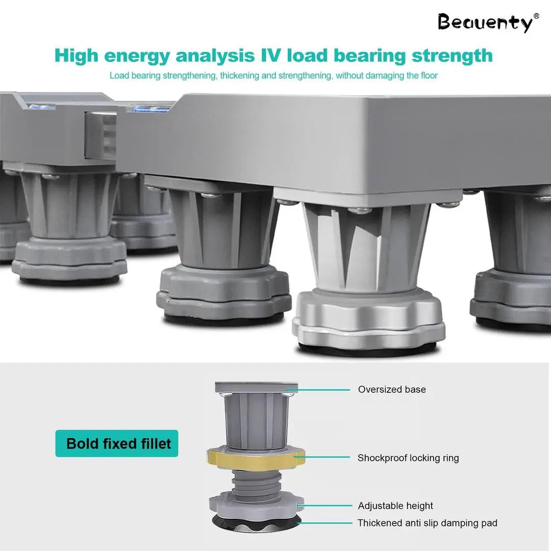 360 Degree Rotation Moving Base For Fridge And Machines None