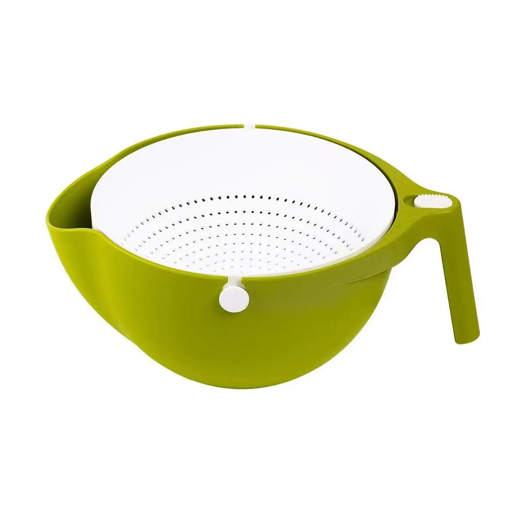 Detachable Colander Double-Layer Kitchen Plastic Strainer None