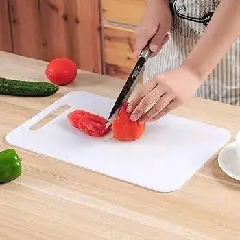 High Quality Solid Plastic Cutting Board - White None