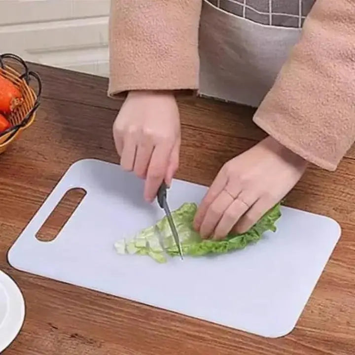 High Quality Solid Plastic Cutting Board - White None