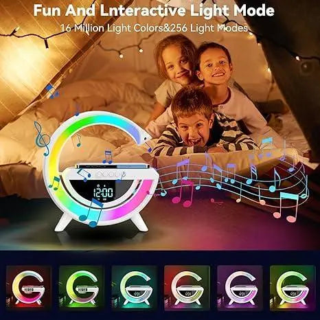 Digital Led Wireless Charger Speaker None