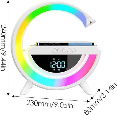 Digital Led Wireless Charger Speaker None