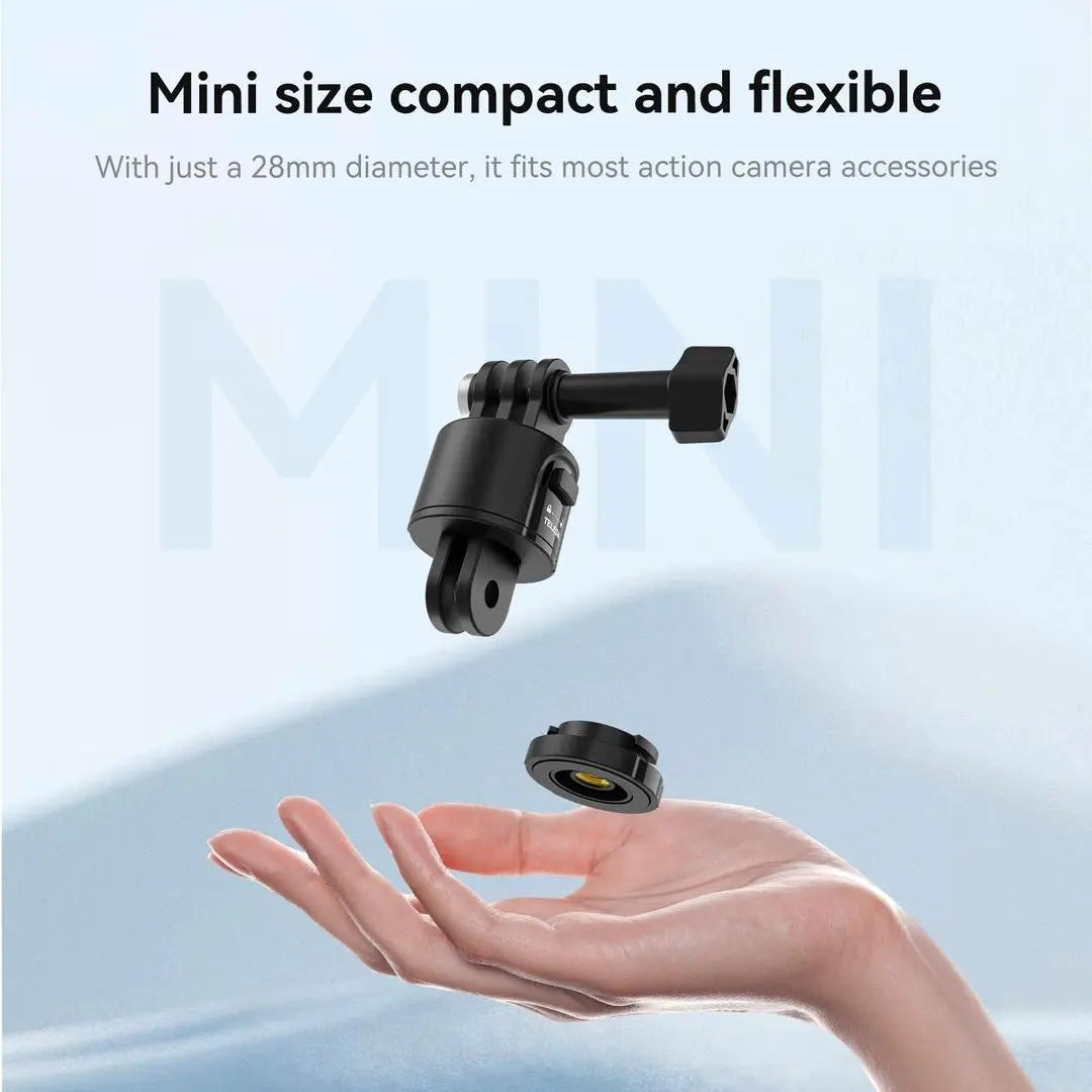 TELESIN Quick Release Mount Adapter For GoPro Accessories Magnetic Base, 24011404 TELESIN