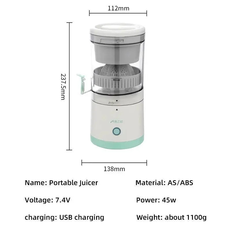 Automatic Fruit Juicer - High-Efficiency Electric Juice Extractor None