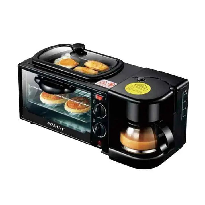 3-In-1 Multifunctional Breakfast Maker None