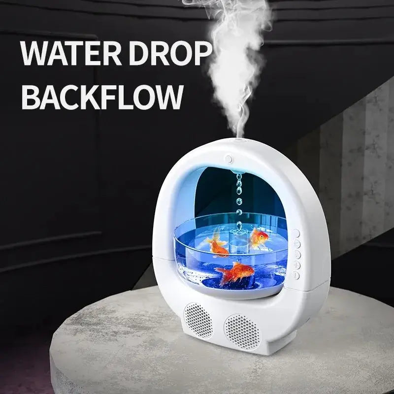 4-in-1 Air Purification Bluetooth Humidifier and Aromatherapy Diffuser None