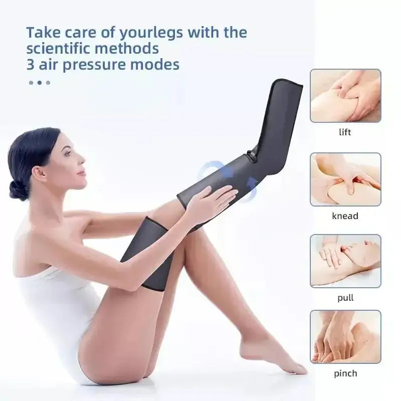 Leg and Foot Massager with Air Compression for Circulation & Weight Loss None