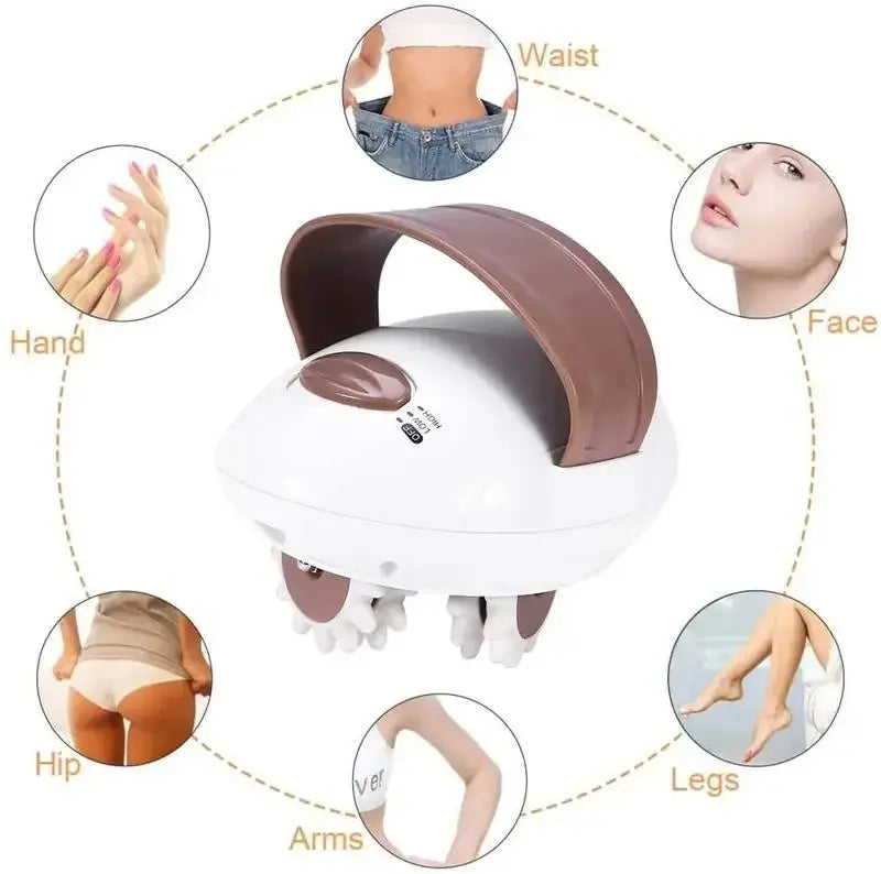 Electric 3D Body Massager – Adjustable Full-Body Slimmer and Weight Loss Roller None