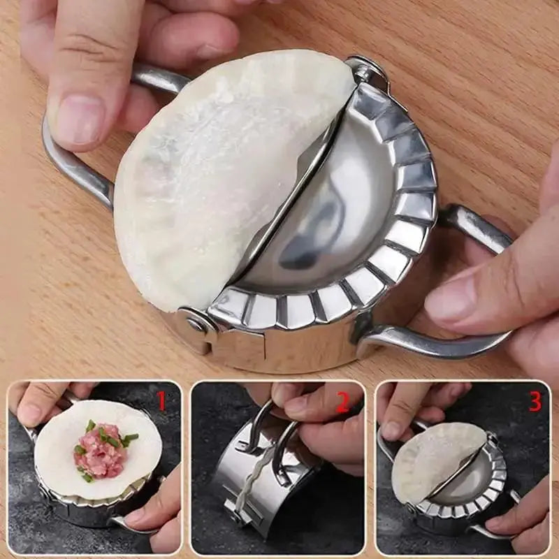 Stainless Steel Dumpling Mold None