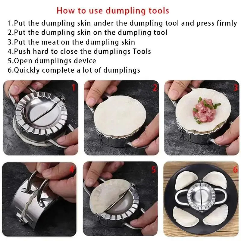 Stainless Steel Dumpling Mold None