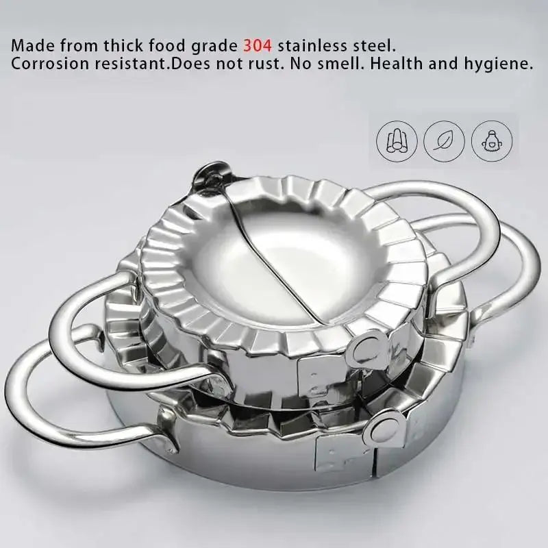 Stainless Steel Dumpling Mold None